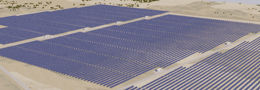 Solar farm at Longreach