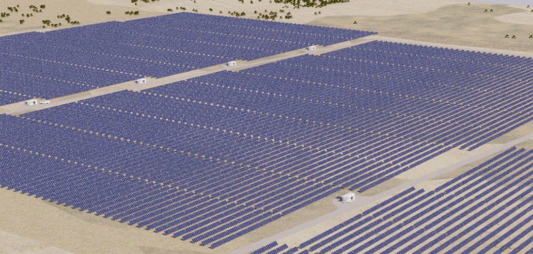 Solar farm at Longreach Solar farm at Longreach