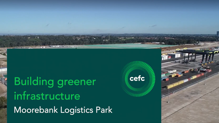 Building greener infrastructure - Moorebank Logistics Park