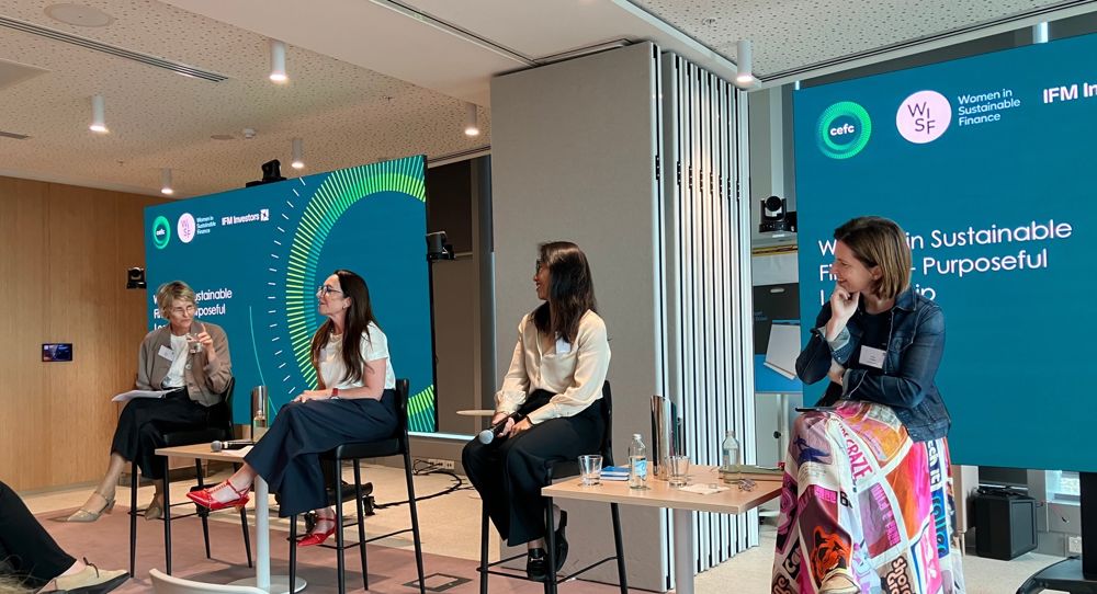 Speakers Rebecca Rose, Rena Pulido, Heechung Sung and Kristin Vaughan