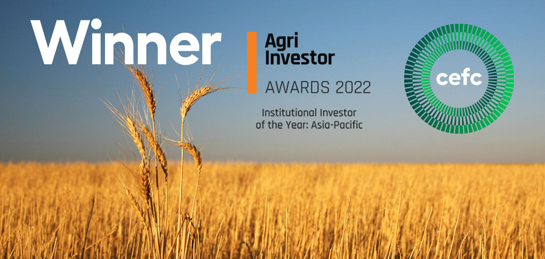 CEFC investments in sustainable agriculture win global and regional accolades 