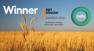 CEFC investments in sustainable agriculture win global and regional accolades 
