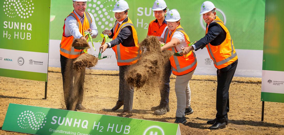 Ark Energy breaks ground on SunHQ Hydrogen Hub 