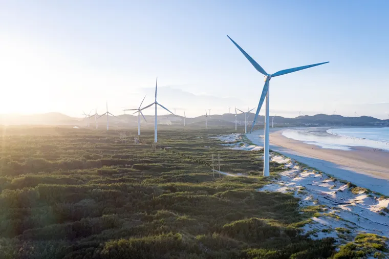 Wind power station