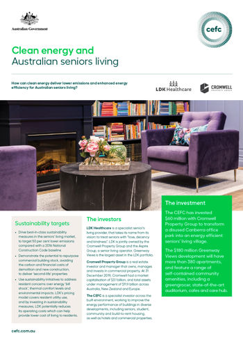CEFC Investment Insights Seniorsliving MAY2021 1
