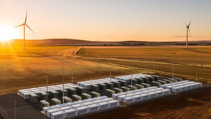The Hornsdale Power Reserve, the largest battery in the Southern Hemisphere