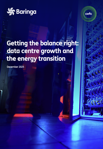 Getting the balance right - data centres and the energy transition - cover