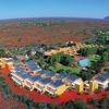 Solar powered approach for Ayers Rock Resort
