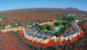 Solar powered approach for Ayers Rock Resort