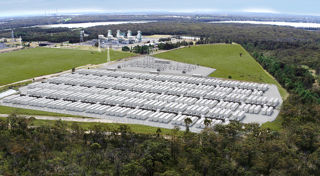 Largest standby network battery in the Southern Hemisphere