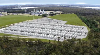 Largest standby network battery in the Southern Hemisphere Largest standby network battery in the Southern Hemisphere