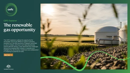 CEFC Explainer Renewablegas Cover